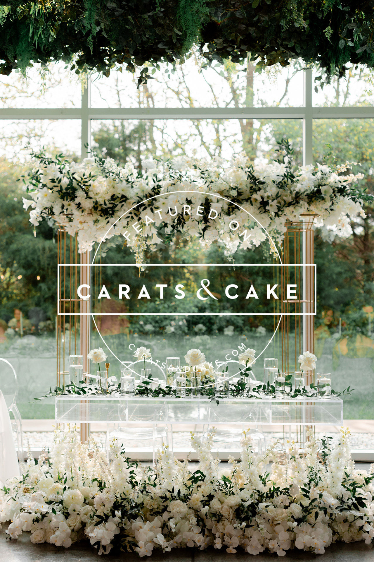 luxurious wedding at greenhouse two rivers