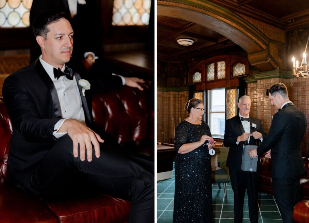 groom documentary wedding photography