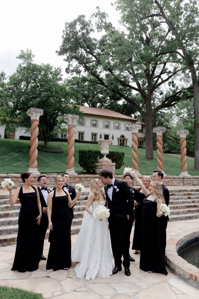 Tate & Haden's Timeless Black Tie Wedding at Union Station