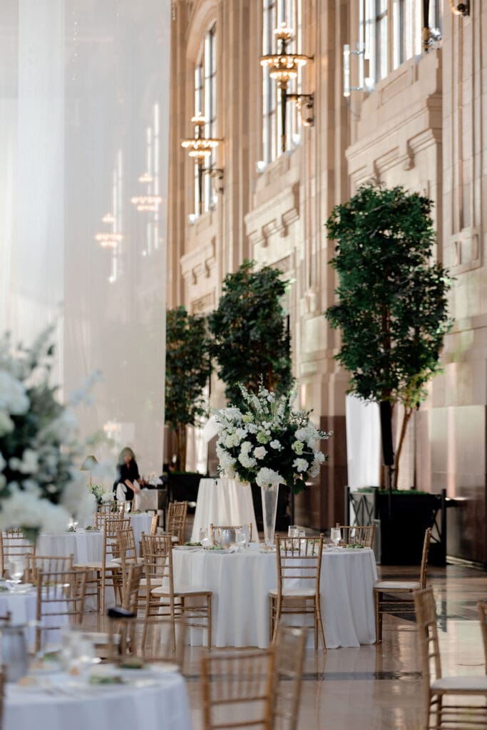 Tate & Haden's Timeless Black Tie Wedding at Union Station