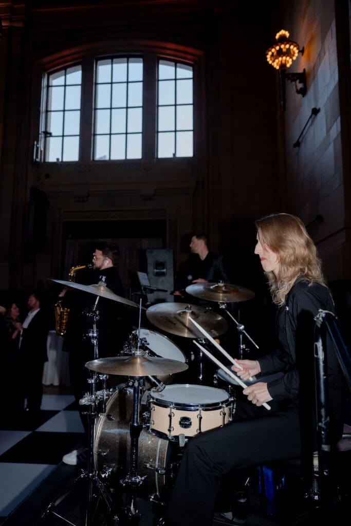 Tate & Haden's Timeless Black Tie Wedding at Union Station
