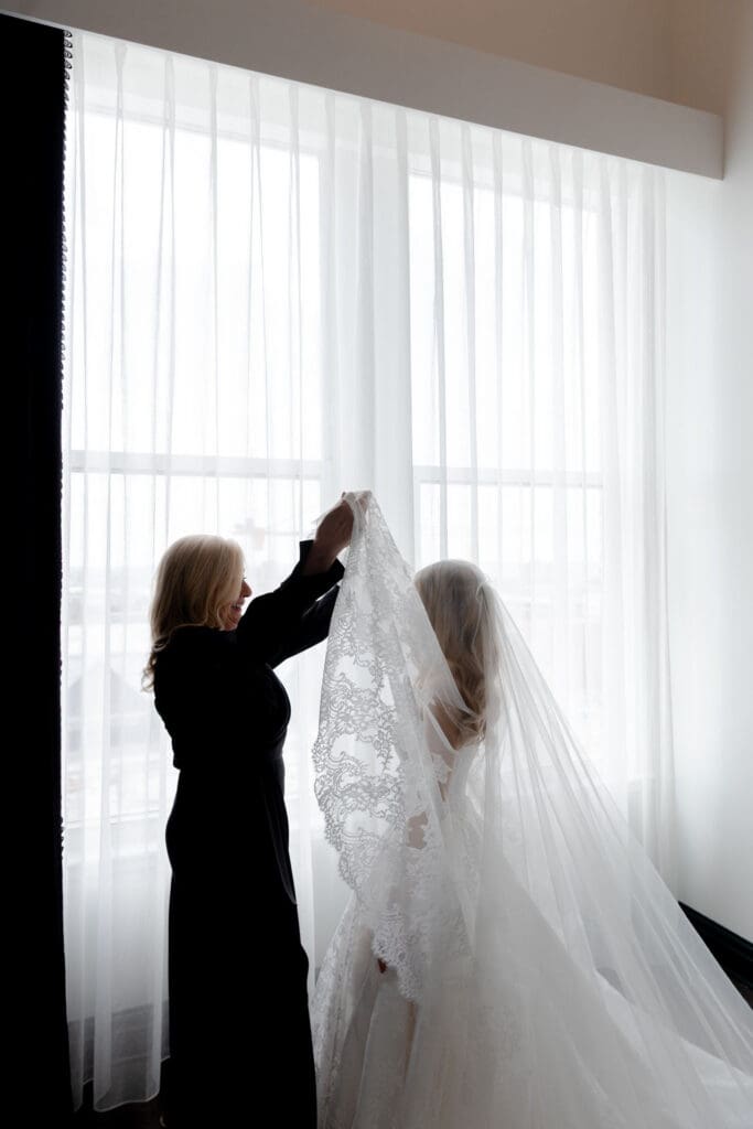 Tate & Haden's Timeless Black Tie Wedding at Union Station