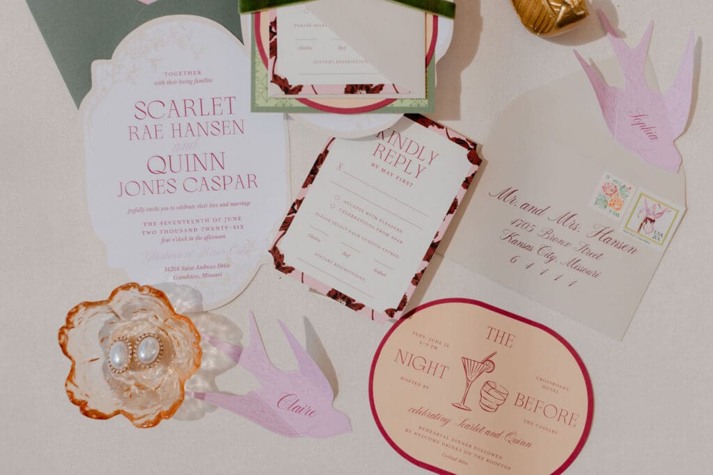elegant and timeless wedding details