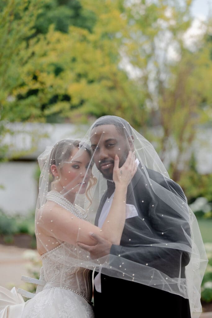 editorial and romantic bridal portraits in VA